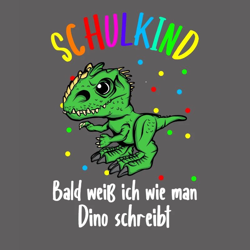 Schulkind Dino | Ich bin ein Schulkind
