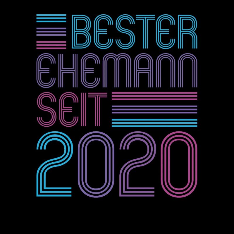 Bester Ehemann seit 2020 1. Hochzeitstag