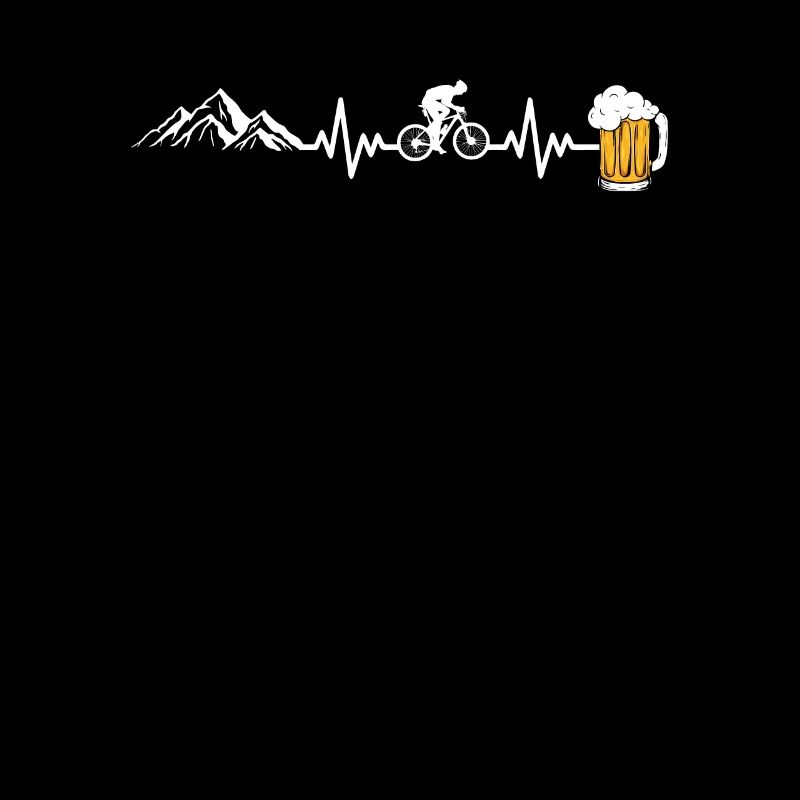Fahrrad Bier Herzschlag