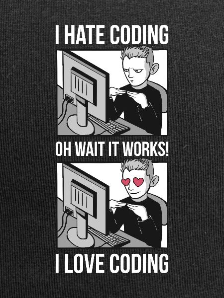 I Love Coding Programmieren Geschenk