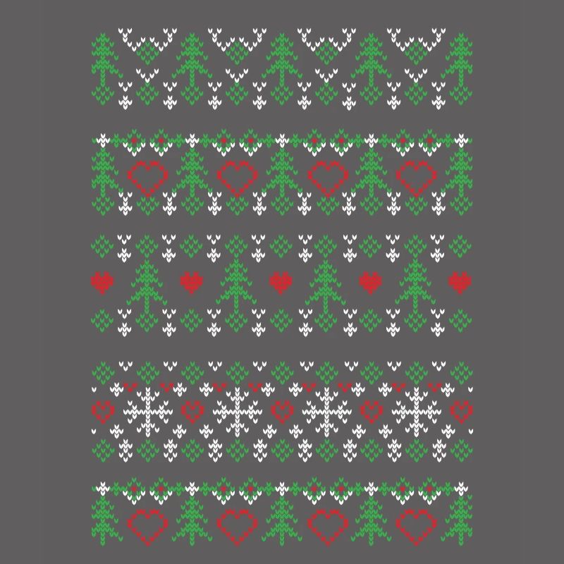Ornament Pullover hässlicher Pullover