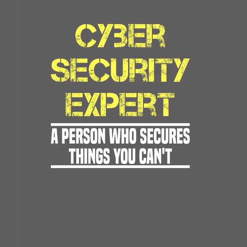 IT Cyber Security Experte Nerd Hacking