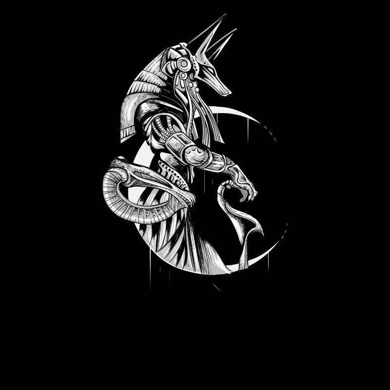 Anubis I Egyptian God Death Pharaoh Falcon