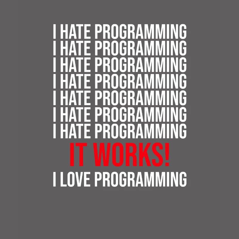 Programmierer Ich Hasse Programmieren