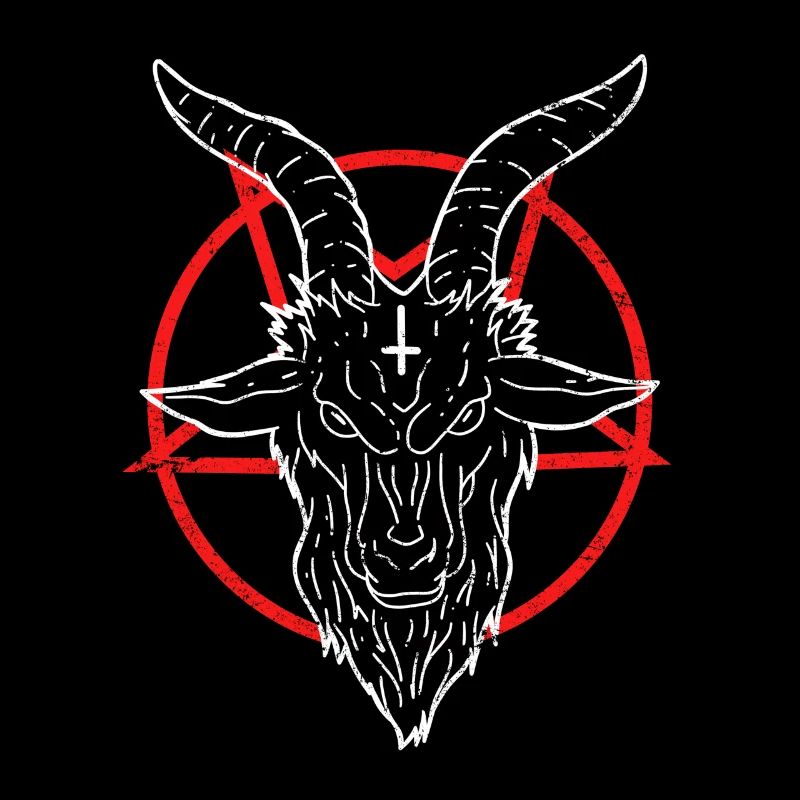 Satan Diable Pentagramme Diable