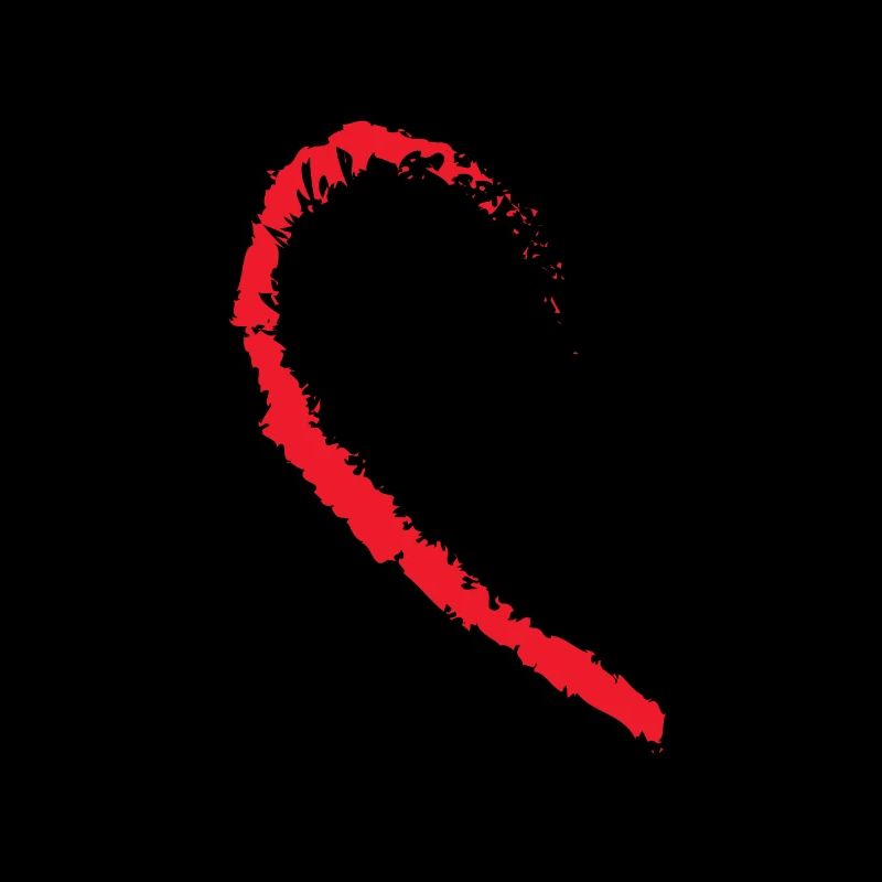 Red Half Heart