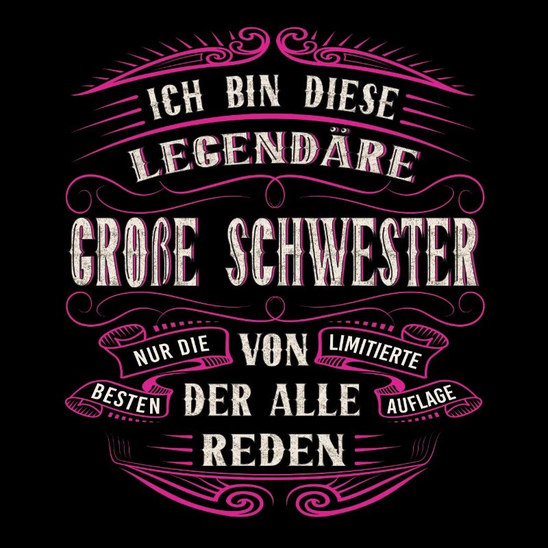 Große Schwester Ich bin diese legendäre Schwester