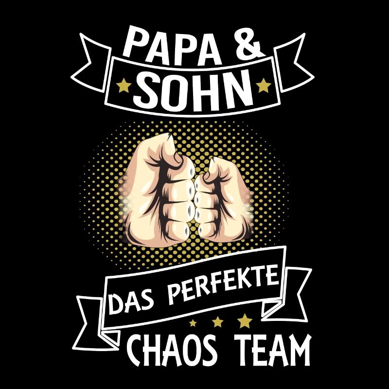 Papa und Sohn Chaos Team