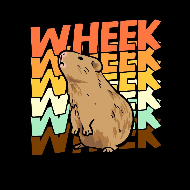 Wheek Meerschwein Meerschweinchen Geschenk