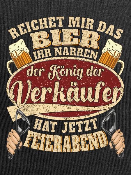 Verkäufer Bier Feierabend
