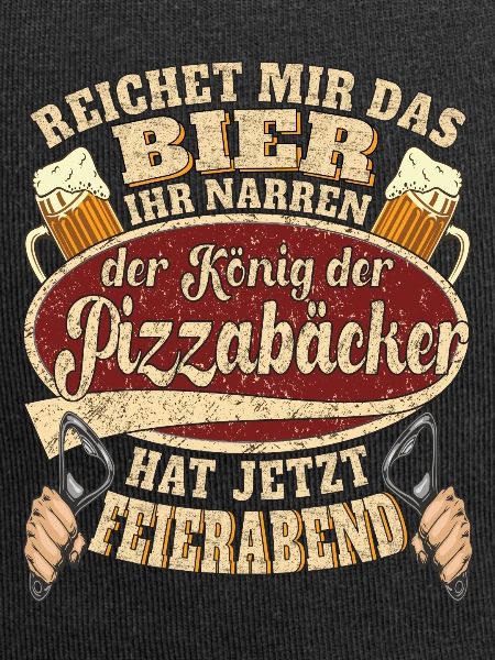 Pizzabäcker Bier Feierabend