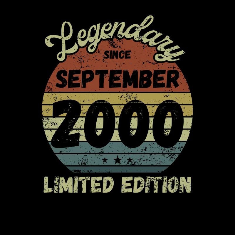 Legendary since September 2000 - Geburtstag