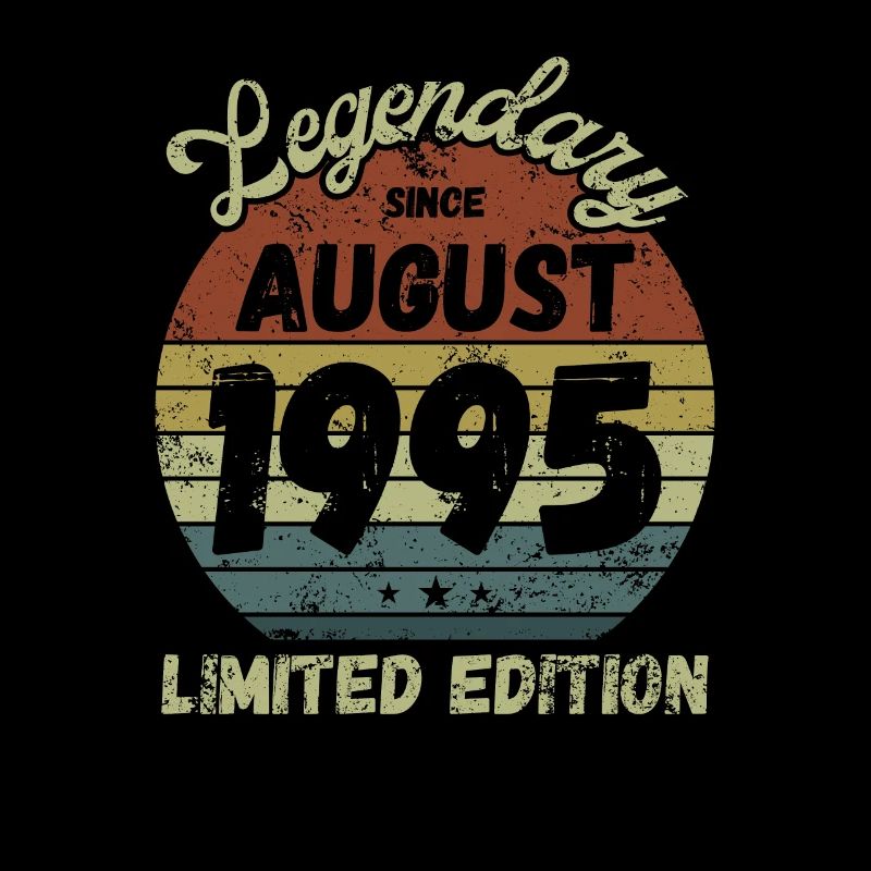 Legendary since August 1995 - Geburtstag