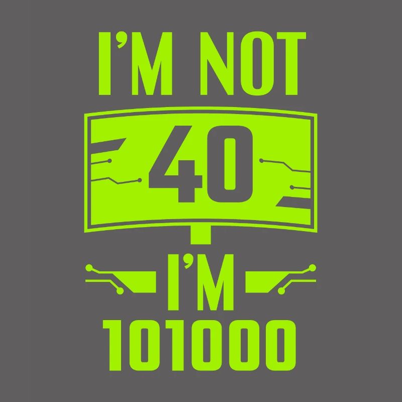 Cybersecurity Programmer Not 40th Birthday Hacker