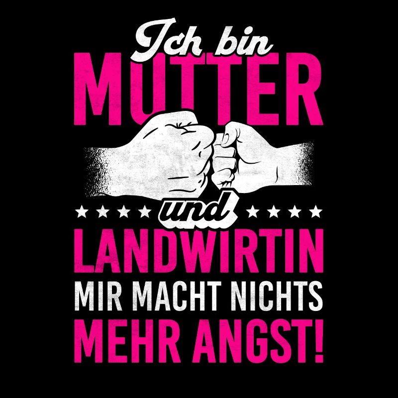 Landwirtin Mama Muttertag Geschenk Mutter Bäuerin