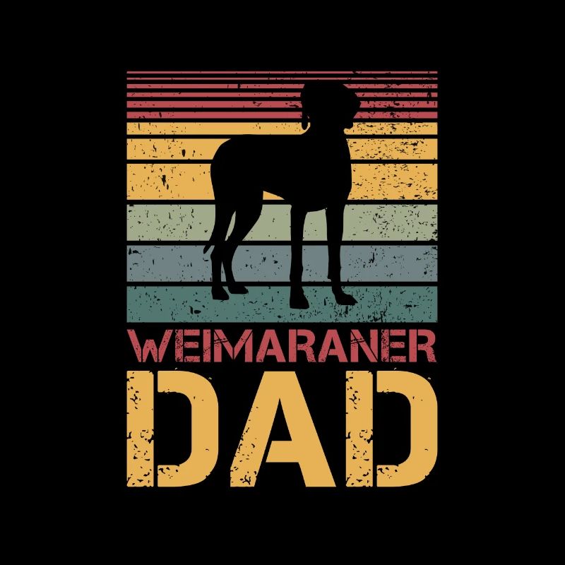 Weimaraner Dad Papa