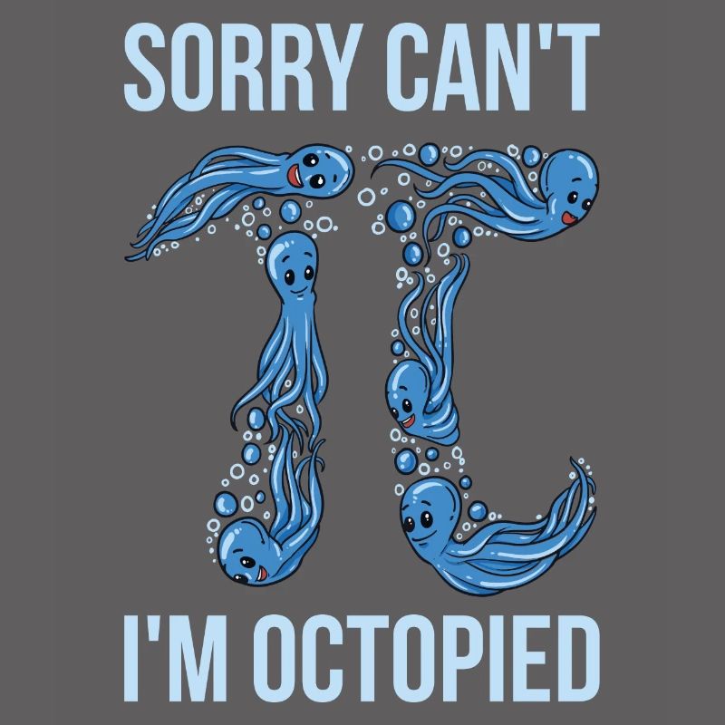 Octopi Math Pi Tag Geschenk