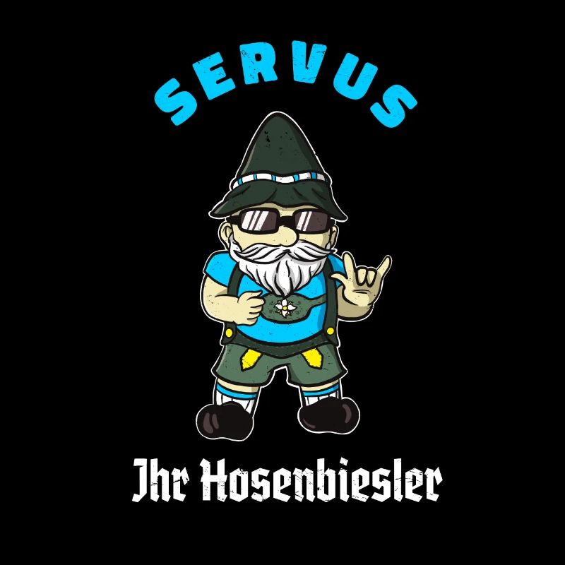 Bayrischer Gartenzwerg Fun Spruch Byern Dialekt