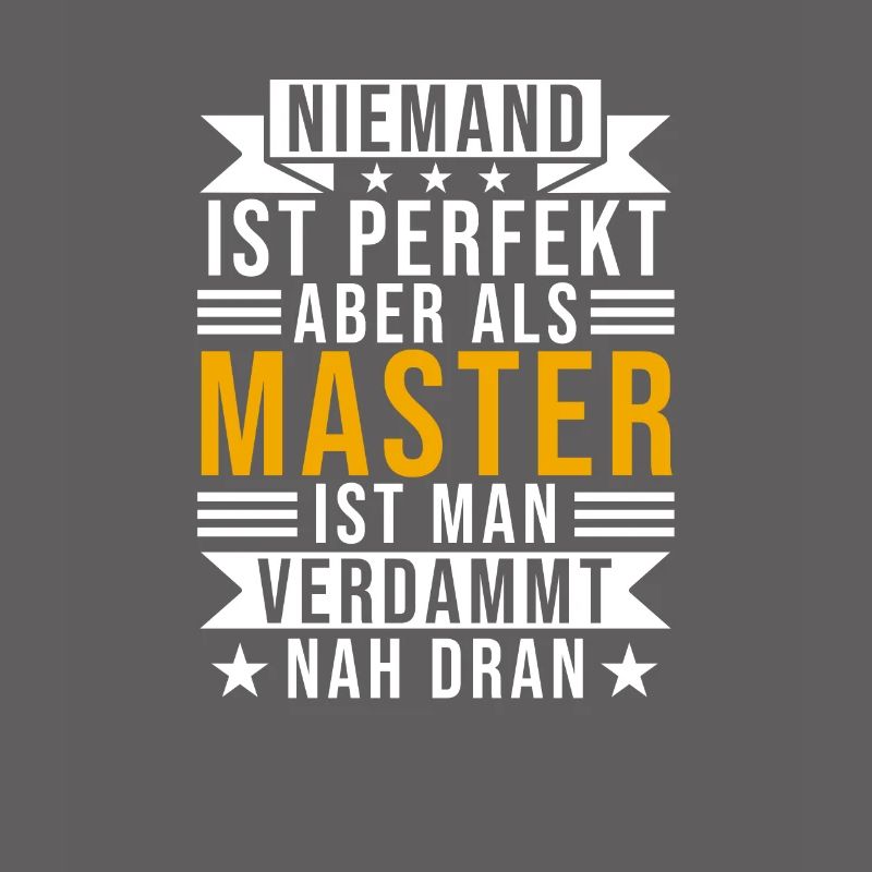 Masterarbeit Studium Student Master Spruch Uni