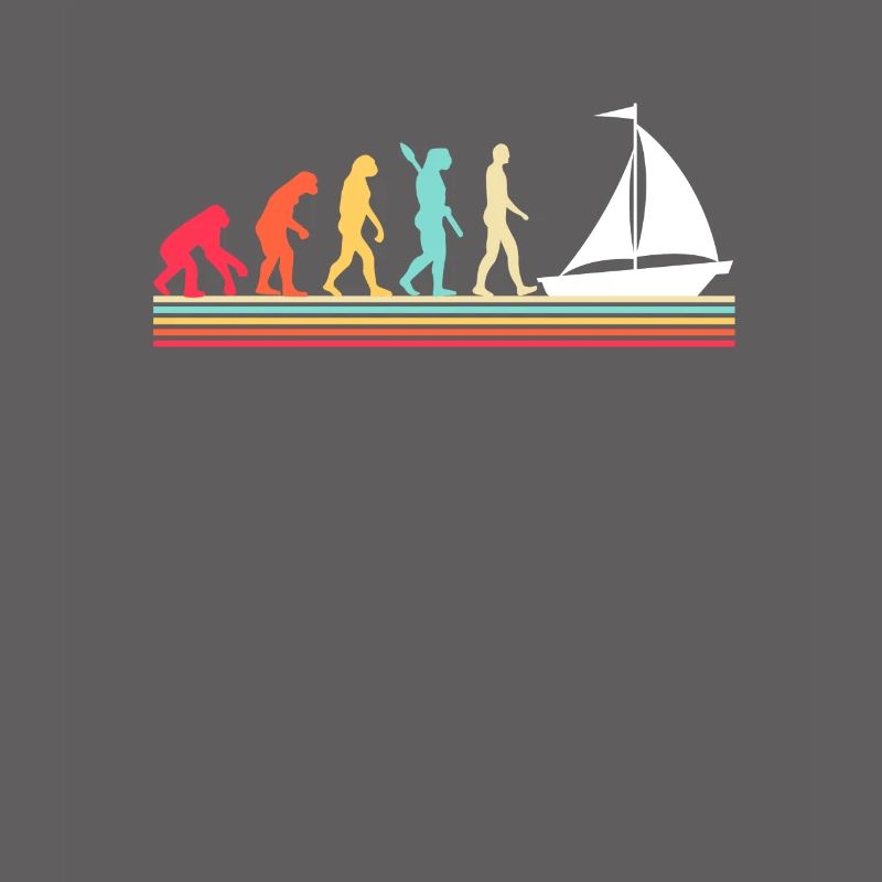 Sailing Evolution Sailboat Sailor