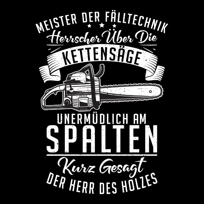 Holzfäller Meister der Fälltechnik Herr Des Holzes