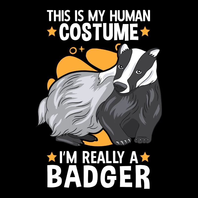 This is my honey badger costume marten badger