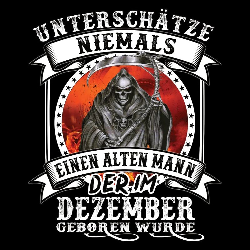 Dezember geboren Alter Mann - unterschätze niemals
