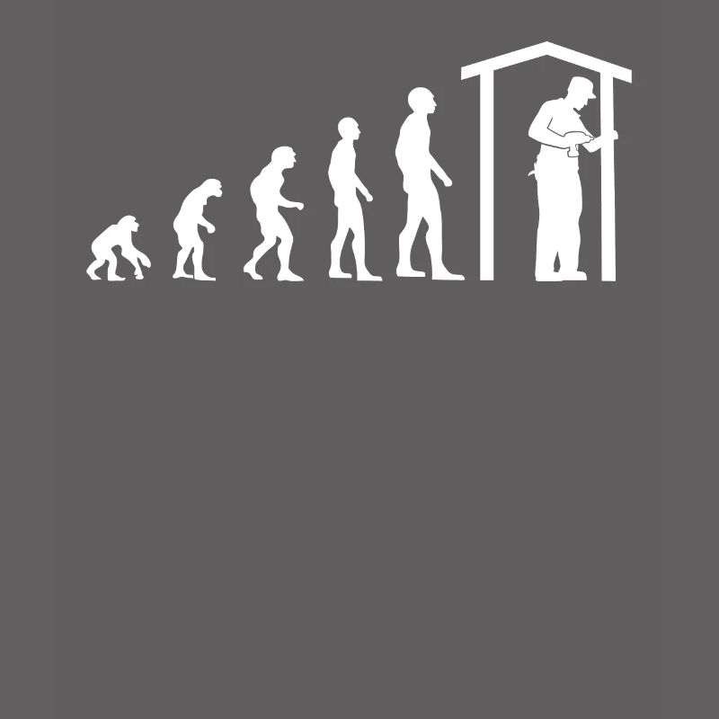 Zimmermann Beruf Evolution Zimmerer Geschenk