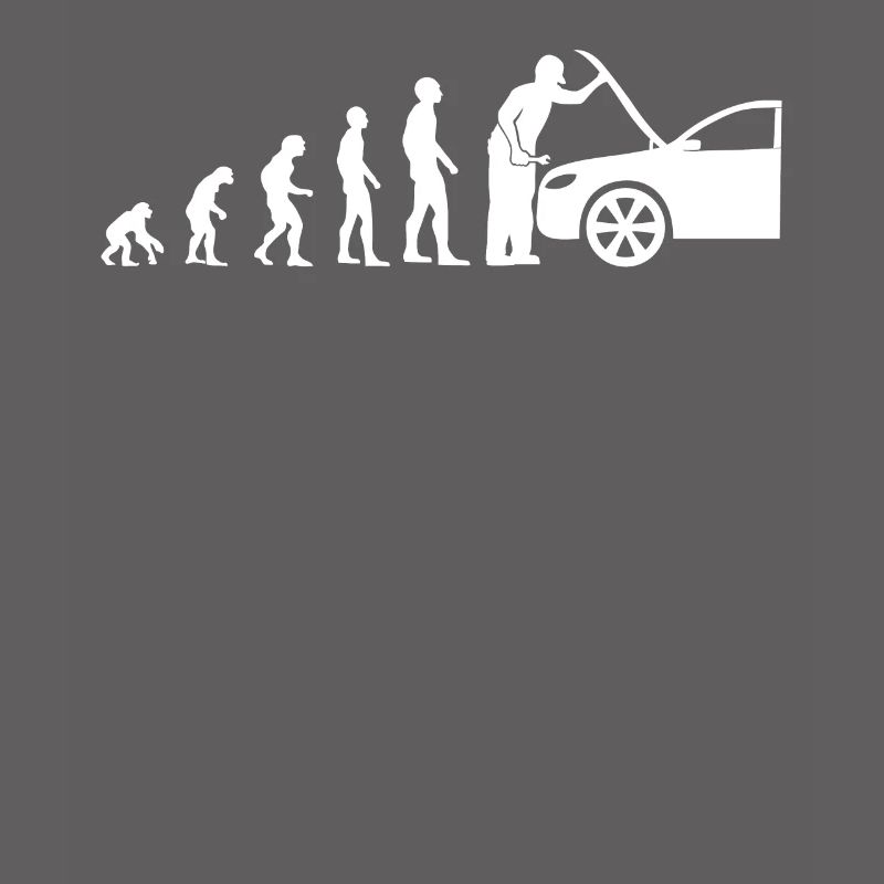 Mécanicien de construction de véhicule Drôle d’évolution Cadeau