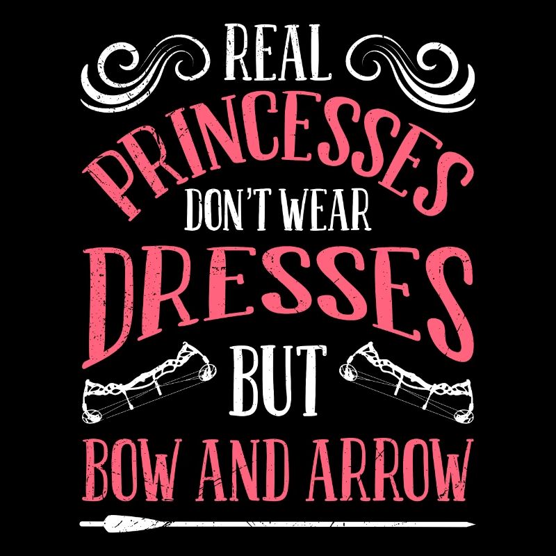Princesse avec arc et flèche archer