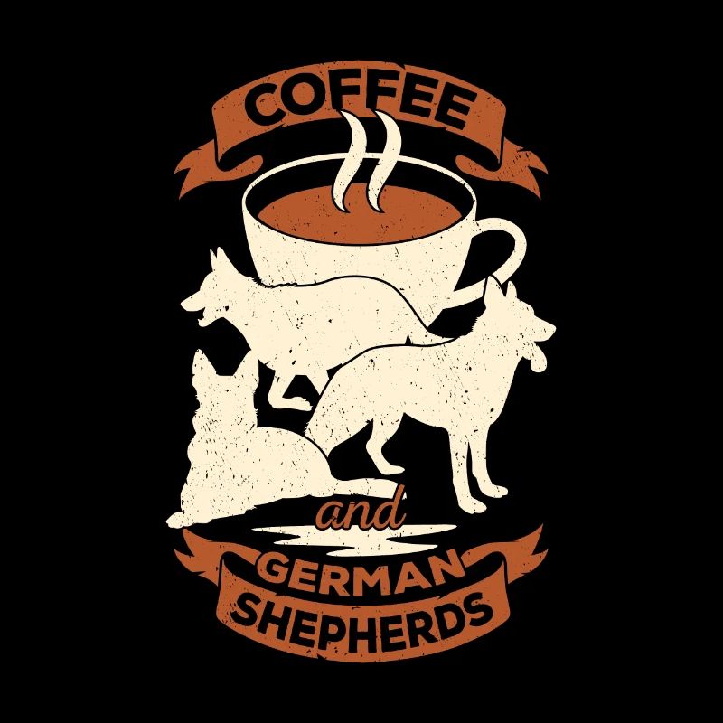 German Shepherd Coffee Dog Owner Gift