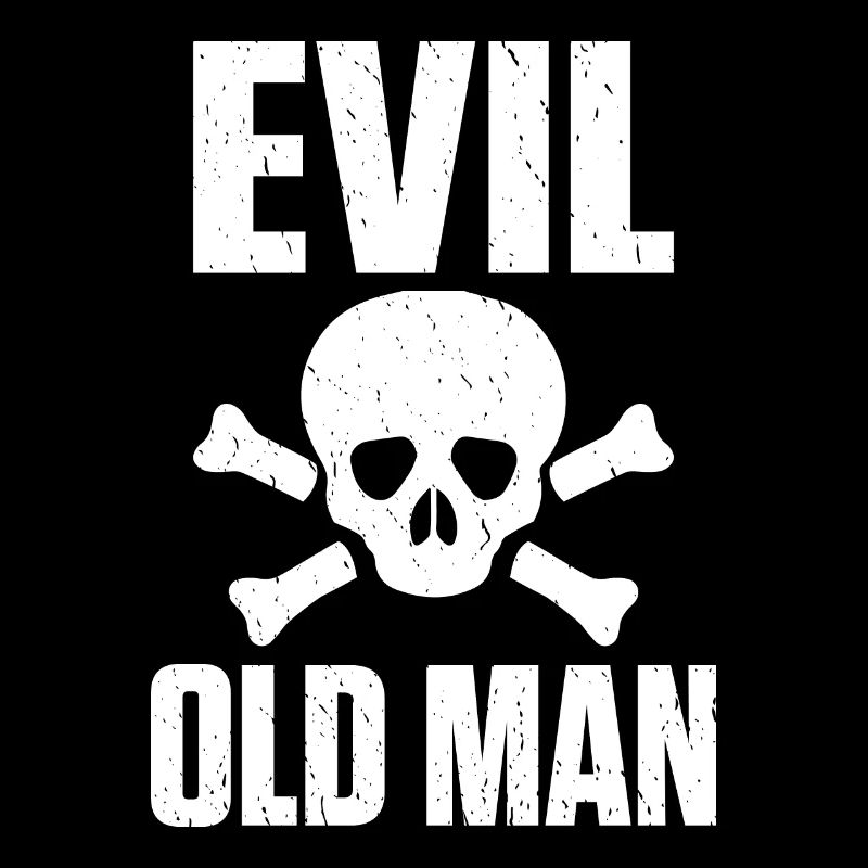 Evil old man The Evil Old Man Skull