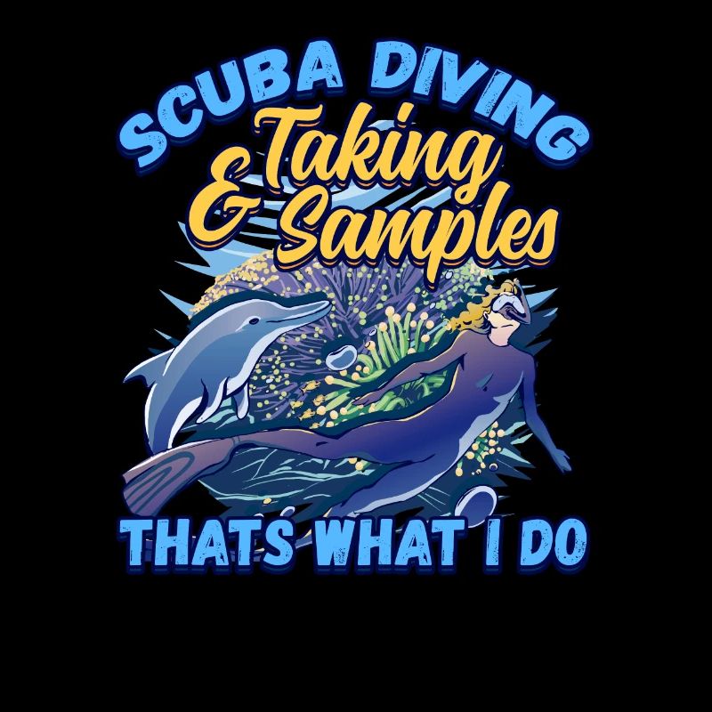Scuba Diving & Taking Samples Marine Biologist