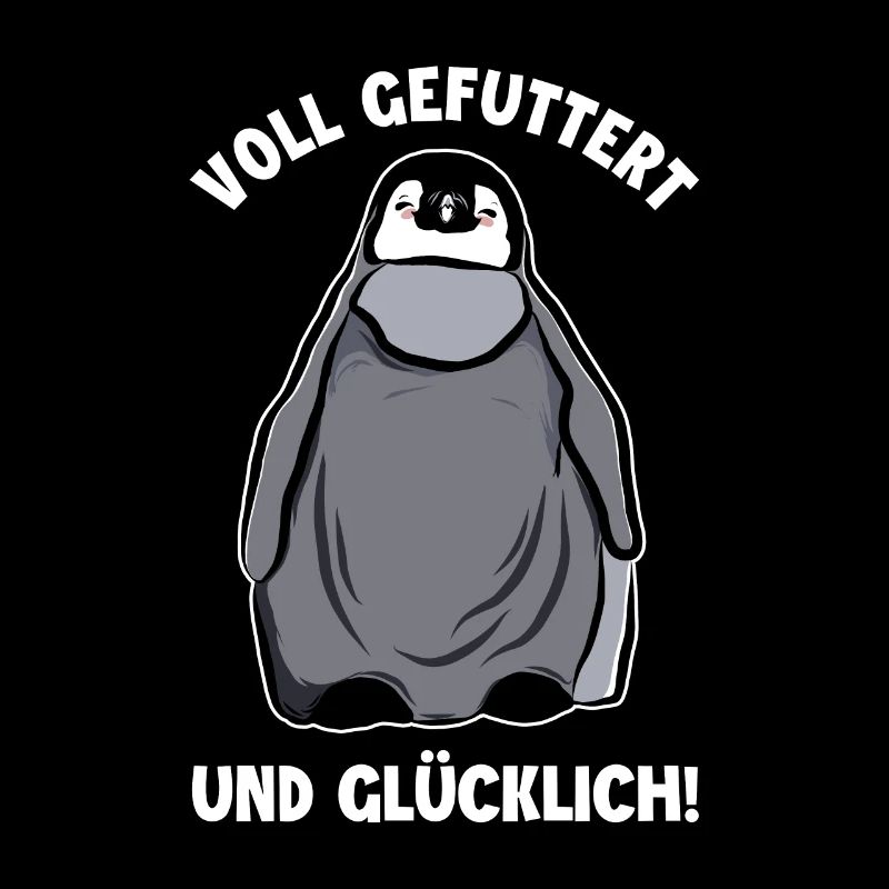 Voll Gefuttert und Glücklich Kaiserpinguin