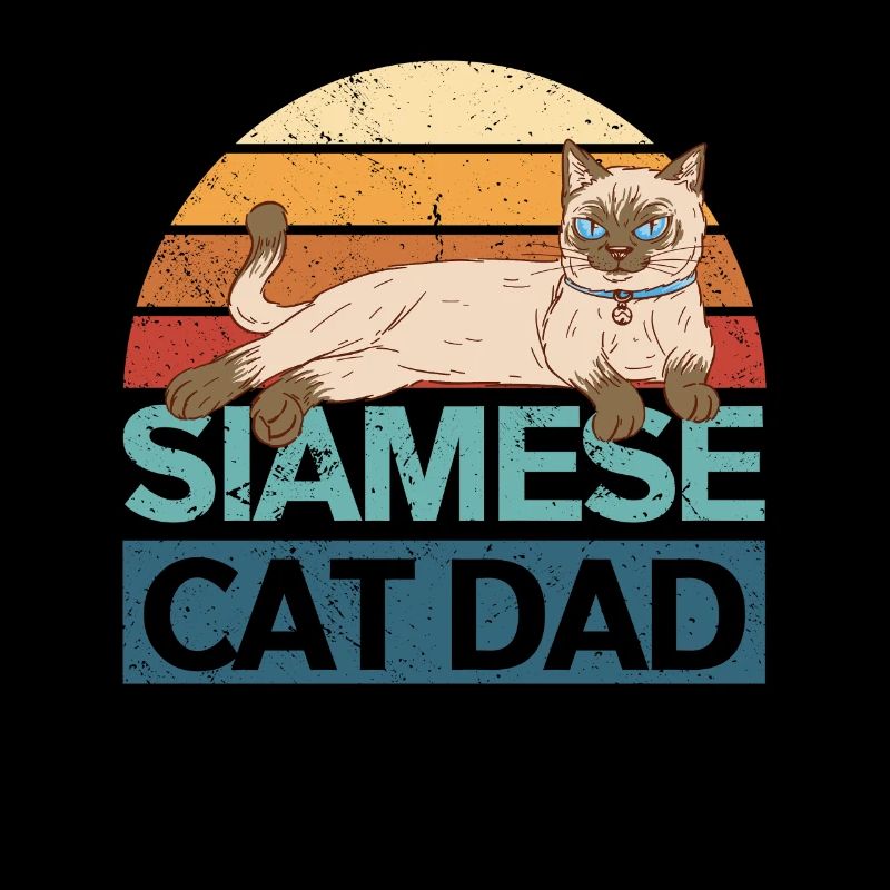 Chat siamois | Cadeau de propriétaire de chat