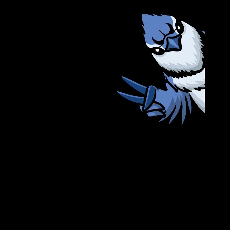Oiseau geai bleu