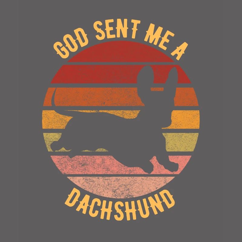 Gott schickte mir einen Dackel
