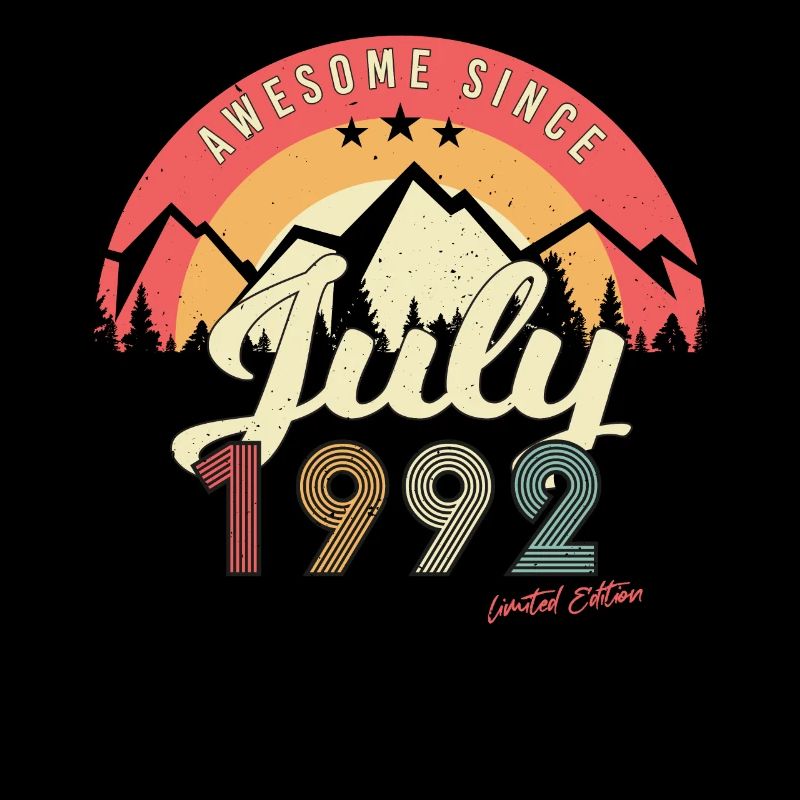 Juillet 1992 30e anniversaire