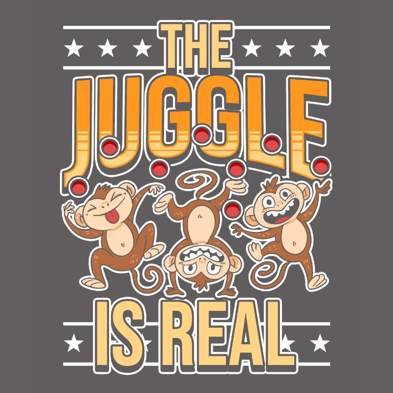 The Juggle Is Real Ringmaster Carnival Clown