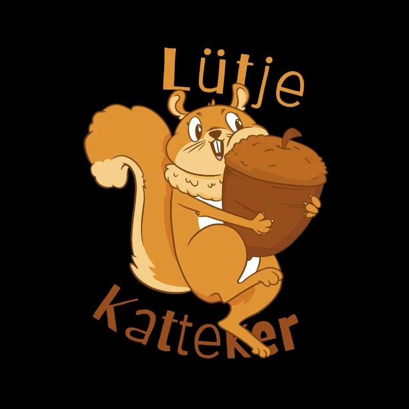 Lütje Katteker Plattdeutsch Eichhörnchen