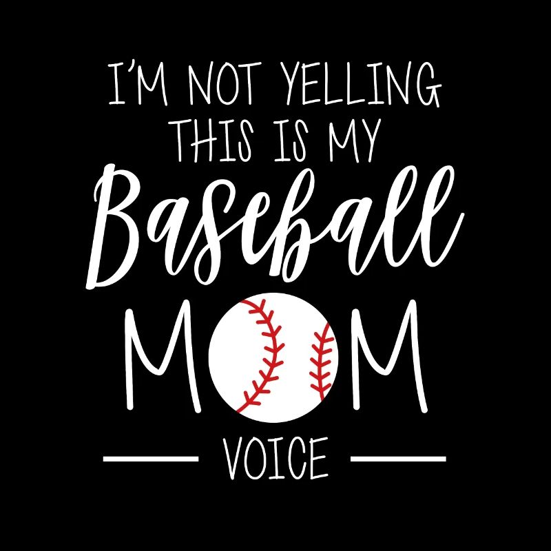 Je ne crie pas c’est ma voix de maman de baseball