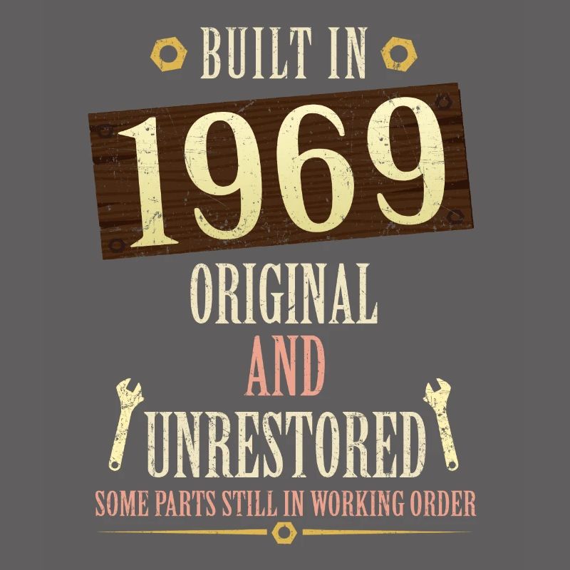 Construit dans l’original de 1969 et non restauré