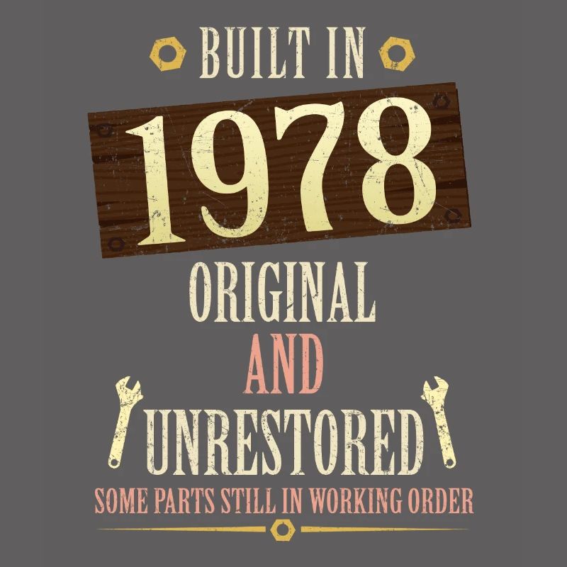 Construit dans l’original de 1978 et non restauré