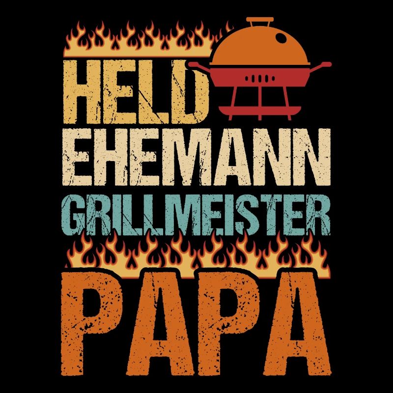 Held Ehemann Grillmeister Papa Grill Smoker
