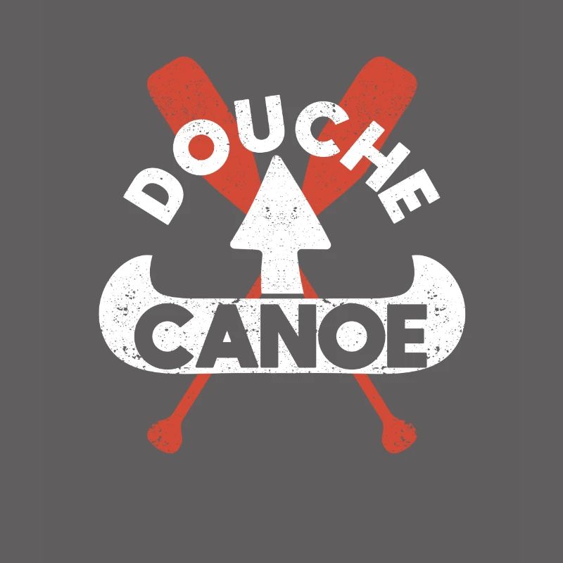 Flèche d’autodérision vers le haut Drôle de canoë