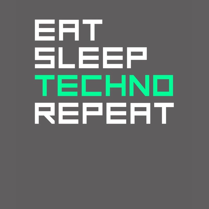 manger du sommeil techno répéter
