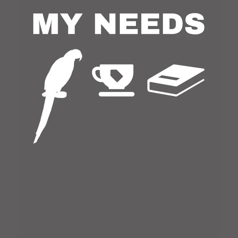 Parrot My Needs Parrot Bird Tea & Book