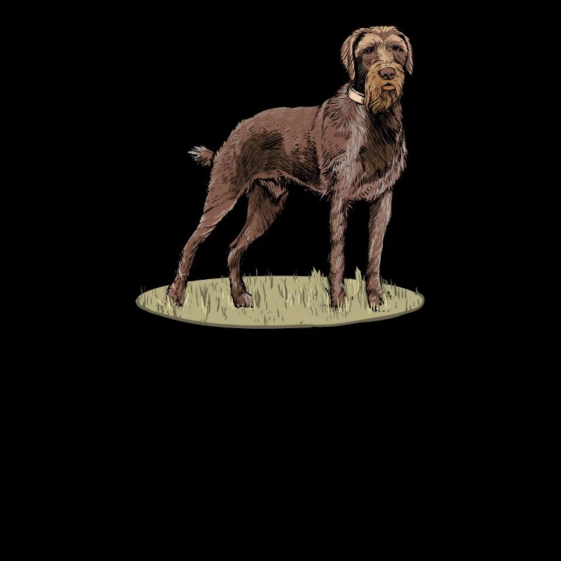 Deutsch Drahthaar I Jagdhund Vorstehhund Geschenk