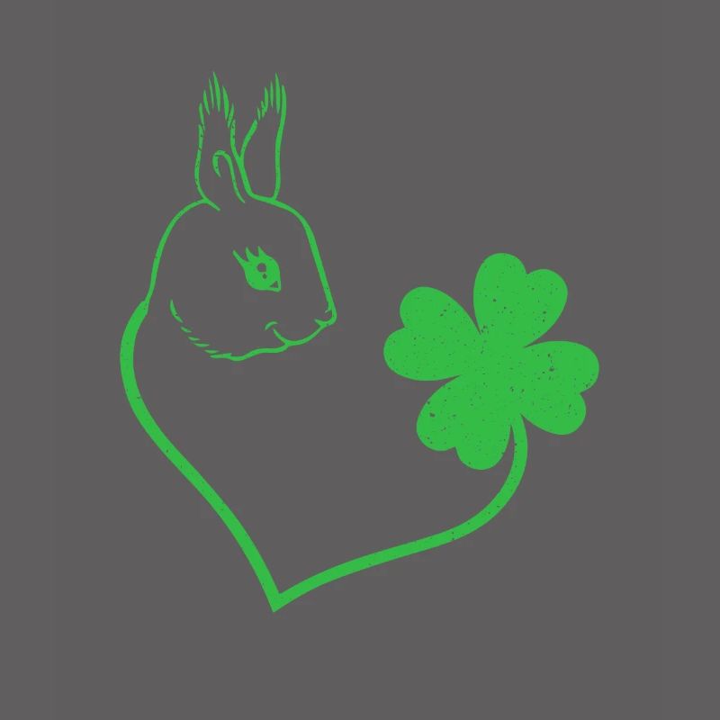 Squirrel Cloverleaf Heart Cloverleaf