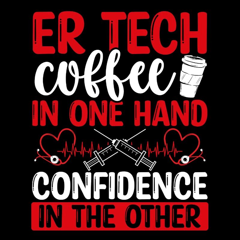 Emergency Room Nurse Coffee ER TECh ER Nursing
